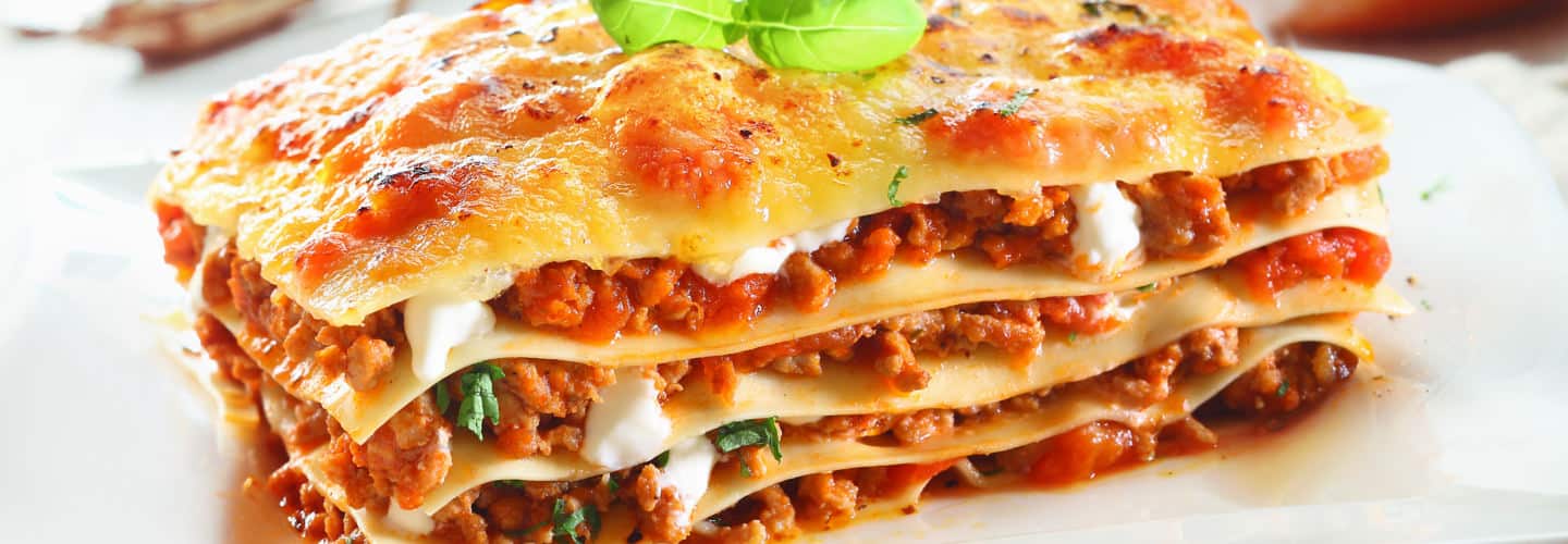 La véritable lasagne